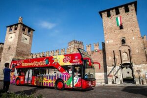 City Sightseeing Verona Hop-On Hop-Off Bus Tour - Red Route Stops: Arena to San Zeno to the Roman Theater