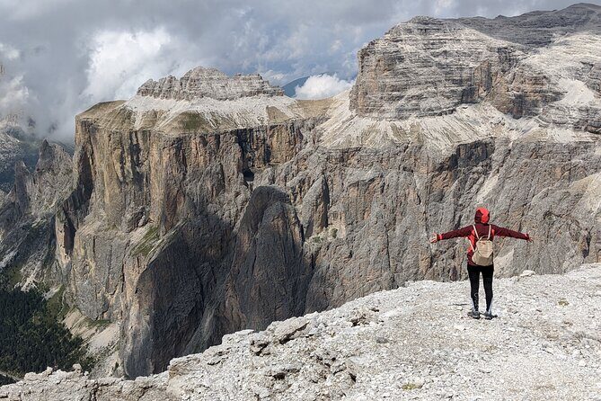 Dolomites Full-Day Tour from Lake Garda - Pordoi Pass at 2,240 meters: where the mountains stack up