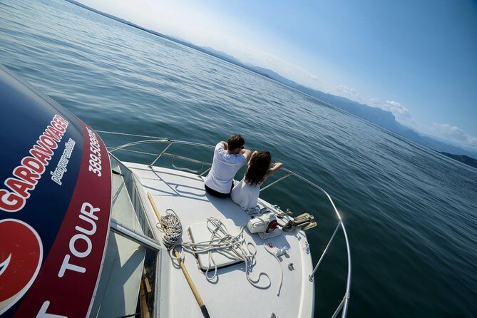 From Peschiera: Cruise on the southern coast to Sirmione - Onboard vibe: laid-back hosts and a captain who talks