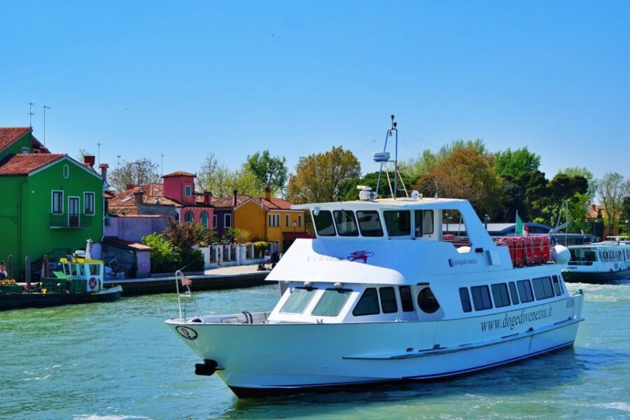 From Punta Sabbioni: Venice, Murano & Burano Guided Tour - The lagoon cruise between stops: scenic, but plan your comfort