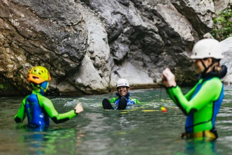 Lake Garda: Family Friendly Canyoning Tour - Campione del Garda Meeting Point and the Small-Group Advantage