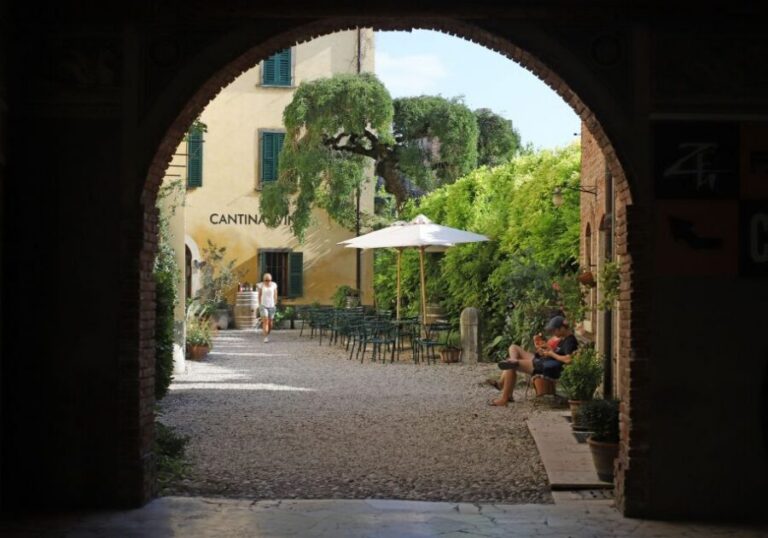 Lazise: Historical Center Wine Tasting Tour - How the tasting flows: whites, Bardolino, then Syrah, Così, and Ettore