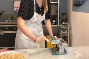 My Granny's secrets: Making pasta in the heart of Verona - Making egg pasta dough from scratch: the skill behind the magic
