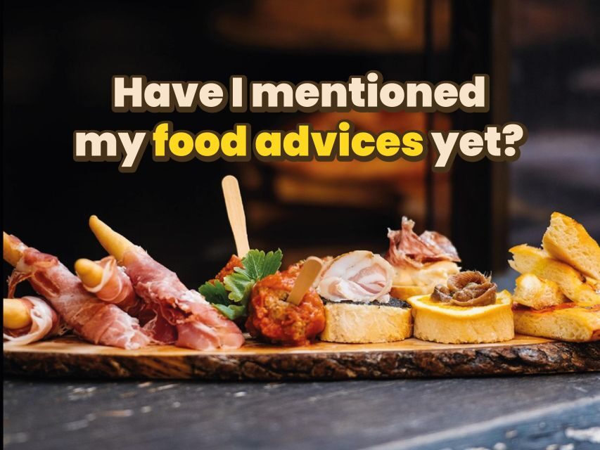 Venezia: Digital Guide made by a Local for your walking tour - Food tips that help you eat like you mean it