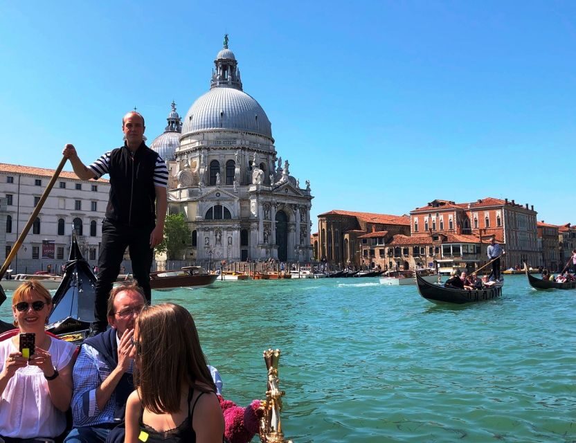 Venice: Shared Gondola Ride - What you see during the ride: bridges, Salute, and La Fenice