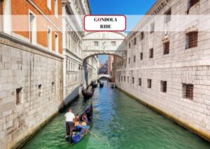 Venice: Shared Gondola Through breathtaking Bridge of Sighs - The start: 15-minute walking lead-in and skip-the-line comfort
