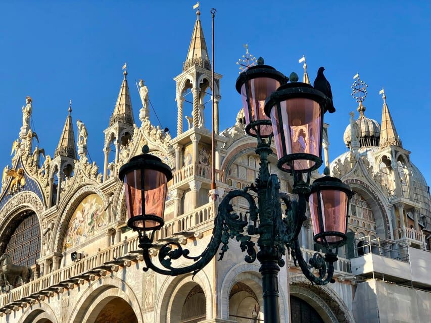 Venice: St. Mark's Basilica Ticket with Audio Guide - Meeting point by the blue clock tower: find your host fast