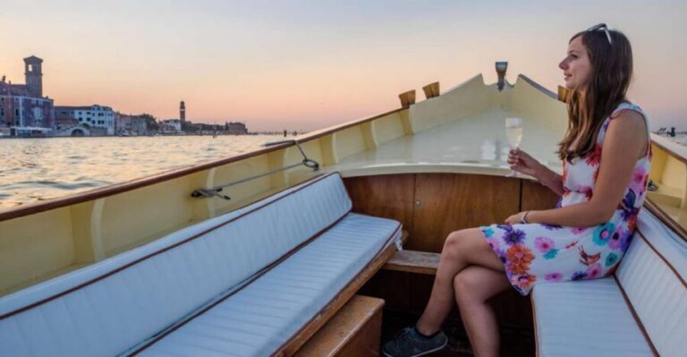 Venice: Sunset Cruise by Typical Venetian Boat - Your 105-Minute Route Across the Venetian Lagoon