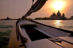 Venice Sunset Cruise by Typical Venetian Boat with Prosecco - The lagoon route: St Mark’s Basin out to the islands