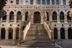 Venice's Best: Basilica, Doge's Palace, Gondola & History Gallery - St. Mark’s Basilica: mosaics, floors, and a guide that points the lens