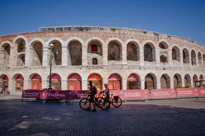 Verona: Classic and Hidden Gems Bike Tour - Meeting at Ristori Theater: the tour starts already in motion