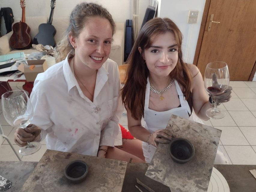 Wine and Pottery Workshop at Smart Lab Verona - What You’ll Make: White Clay, Shaping, and Carving Basics
